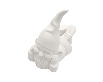 DIY 3D Mold, Super Quality, Full Form Casting Mold, DIY Latex Casting Mold, Suitable for Raysin, Concrete and More, Gnome, Dwarf Lying Down (191)