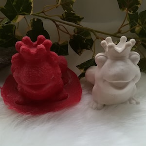 Handmade Latex Full Mold Latex Mold Concrete Casting Mold Latex Mold Casting Mold Mold Concrete Mold for Sculptures Frog Frog King 01