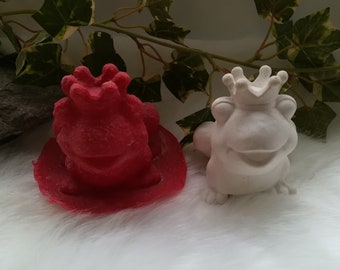 Handmade Latex Full Form Casting Mold Latex Mold Concrete Casting Mold Latex Mold Casting Mold Concrete Mold for Sculptures Frog Frog Prince 01