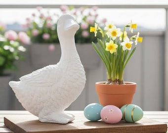 Betongießform aus Latex – Gans (stehend) | 3D Gießform