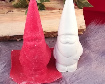 Handmade Latex Full Form Casting Mold Latex Mold Concrete Casting Mold Latex Mold Casting Mold Sculptures Gnome Dwarf Santa Claus Nicholas (063)