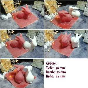 Handcrafted Latex Full Form Casting Mold Latex Mold Concrete Casting Mold Latex Mold Casting Mold for Sculptures Easter Bunny Rabbit Sitting (067) Easter