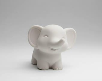 Silikonform stehender Elefant Babyelefant – 3,2 cm Mini