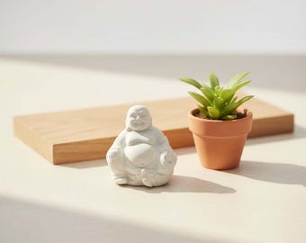 Silikonform kleiner Buddha – Mini 3D Gießform für Raysin