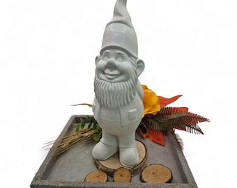 Casting mold gnome / dwarf standing // Latex mold concrete // Casting molds 3D // Concrete mold dwarf figure // Creative decoration ideas garden // Gnome idea