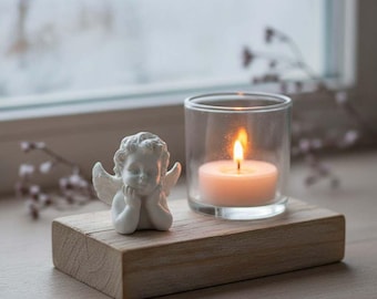 Silikonform Mini Engel/Putte – Mini 3D Gießform