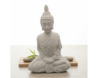 Latex-Betongießform – Buddha sitzend | 3D Form