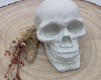 3D casting mold skull / casting mold skull concrete / concrete casting mold skull / decorative figure skull / garden decoration / skull / concrete mold