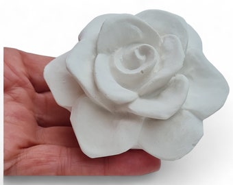 3D Rose Concrete Casting Mold / Rose Concrete Casting Mold / Rose Decorative Figure / Garden Decoration / Rose Flower Casting Mold / Garden Rose Concrete Mold (154)