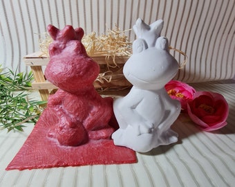 Handmade Latex Full Form Casting Mold Latex Mold Concrete Casting Mold Latex Mold Casting Mold for Sculptures Frog Frog Prince (172)