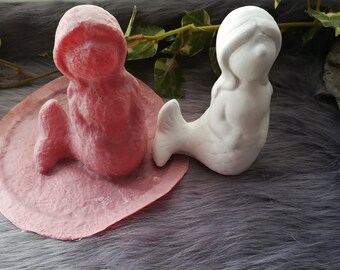 Handmade Latex Full Form Casting Mold Latex Mold Concrete Casting Mold Latex Mold Casting Mold for Sculptures Maritime Nixe Mermaid 01