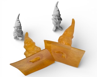 Betongießform Latex – Wichtel sitzend/stehend/Set