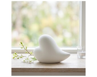 Kleines Herz – Latexgießform für Beton, Raysin & Keraflott · DIY Geschenkidee · Handmade in Germany