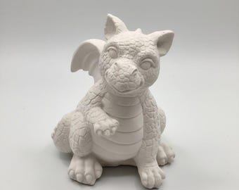 3D Concrete Dragon Casting Mold / Concrete Dragon Casting Mold / Decorative Dragon Figurine / Latex Concrete Mold / Casting Mold for Concrete Latex / Casting Dragon Figurine (136)