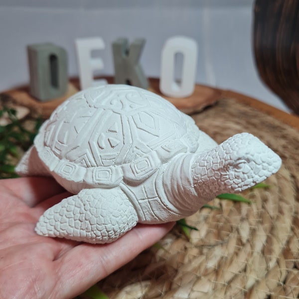 Tolle DIY  3D Mold, super Qualität, Vollform-Gießform, Latexform, Betongießform, 3D Gießform, Betonform für Figuren Turtle Schildkröte 05