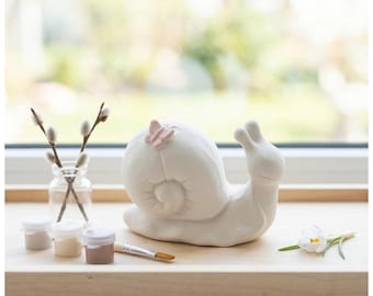 Betongießform aus Latex – Mini Schnecke | 3D Vollform