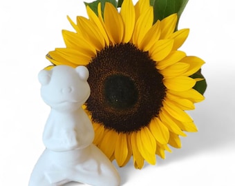 Handgemachte Latexform für Yoga Frosch (150) – Perfekt für Beton, Keramikpulver & mehr – Ideal für kreative DIY-Projekte und Wohnaccessoires