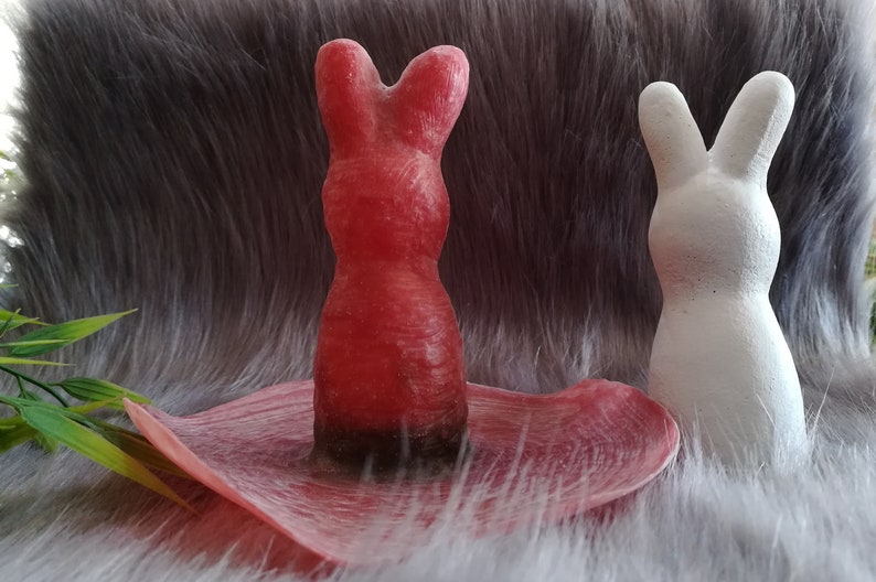 Handmade latex full-form casting form latex form concrete form latex shape casting mold casting mold for sculptures Easter bunny small 02 Easter