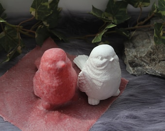 Latex solid casting mold, latex mold, concrete casting mold, casting mold, 3D/casting mold, rubber mold for sculptures Bird, bird, little bird, chirping bird (049)