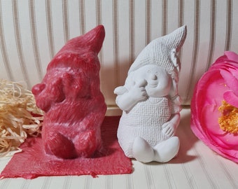 Handmade Latex Full Form Casting Mold Latex Mold Concrete Casting Mold Latex Mold Casting Mold for Sculptures Autumn Gnome Dwarf Woman (158)