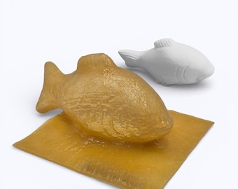 Betongießform aus Latex – Fisch | 3D Gießform