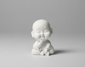 Silicone Mold for Small Buddha | For Wax, Soap, Resin & Casting Compounds | Mini Figure Mold DIY Handmade (017)