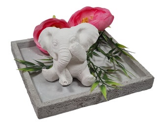 Latex full-form casting mold Latex mold Concrete casting mold Latex mold Casting mold for sculptures Elephant see nothing (240)