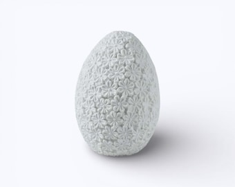 Betongießform aus Latex  Blumenei - Für Raysin und Beton