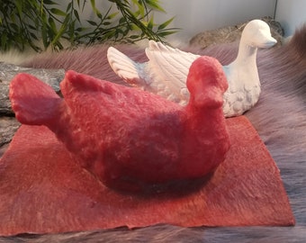 Handmade Latex Full Mold Latex Mold Concrete Casting Mold Latex Mold Casting Mold for Sculptures Bird Goose 01