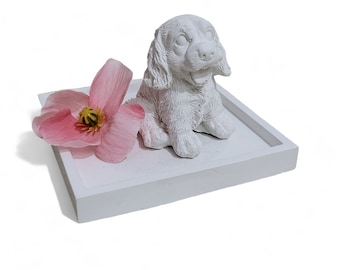 NEW DIY latex mold, mold for raysin, latex mold, latex casting mold, casting mold, concrete casting mold, cute little dog (198) decoration