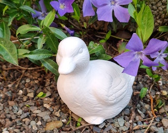 DIY mold made of latex, suitable for Raysin, concrete and more. Small duck (289) great for Raysin, Keraflott, concrete and more