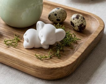 Silikonform „Schlafender Mini-Elefant" – handgemacht in Deutschland