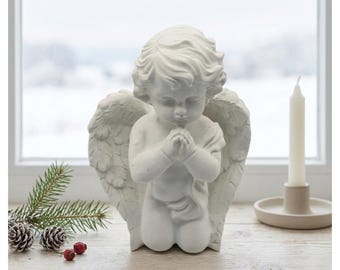 Betongießform aus Latex – Betender Engel | 3D Gießform