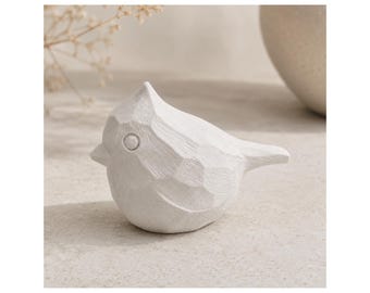 Garden Bird Latex Mold approx. 8 cm, Casting Mold for Concrete & Raysin, Bird Garden Decor to Cast Yourself, Handmade Germany