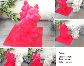 Latex full-form casting mold Latex mold Concrete casting mold Latex mold Casting mold for sculptures Autumn decoration Autumn Squirrel (020)