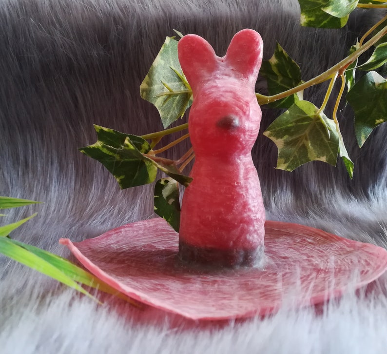 Handmade latex full-form casting form latex form concrete form latex shape casting mold casting mold for sculptures Easter bunny small 02 Easter