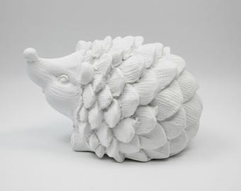 3D Hedgehog Casting Mold / Latex Mold for Concrete / Hedgehog Decorative Figure Casting Mold / Autumn Garden Decoration / Concrete Casting Mold / Raysin Latex Casting Mold (038)