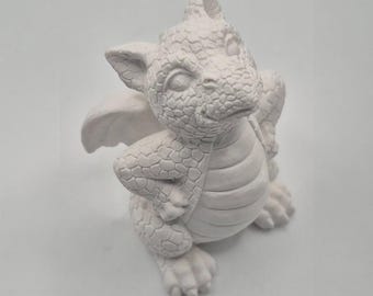 3D Dragon Casting Mold / 3D Dragon Mold Made of Latex / Dragon Figurine / Concrete Casting Mold for Garden / Fantasy Decor / Garden Decoration / Handmade