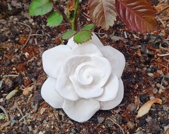 DIY 3D Mold, super quality, full-form mold DIY casting mold made of latex, suitable for raysin, concrete and more, beautiful flower blossom rose (154)