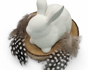 Betongießform aus Latex kleiner Hase (333) I Beton gießen I Gießform für Gießpulver I Keraflott Idee | Raysin Idee I Betondeko selbst machen