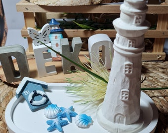 Latex full-form casting mold lighthouse, 3D Mold, latex mold casting mold for Raysin Latex mold casting mold for sculptures lighthouse 01 Maritime (188) Top