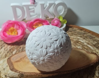 Handmade latex full-form casting mold Latex mold Concrete casting mold Latex mold Casting mold Concrete mold for sculptures Flower ball Ball with flowers 01