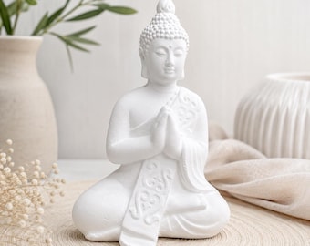 Betongießform aus Latex – Buddha Namaste | 3D Gießform