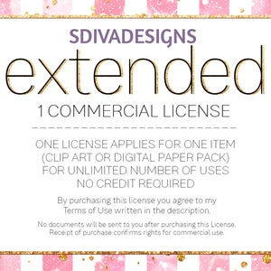 Extended commercial license