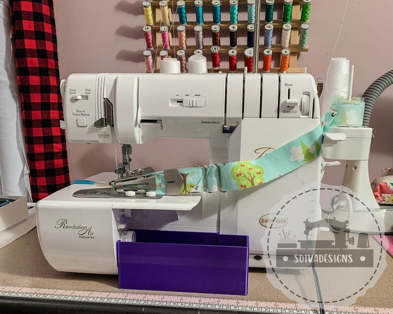 Thread catcher scrap bin trim bin for Baby Lock sergers Etsy