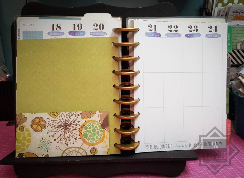 Download Pocket pages in SVG format for your Happy Planner | Etsy