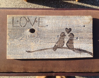 Love Birds Wall Art