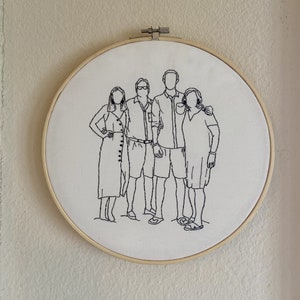 Custom Outline Embroidery