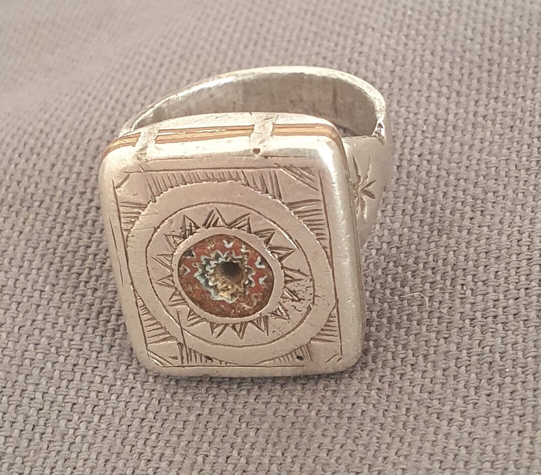 Old Moroccan Talismanic Ring - Etsy