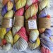 Hand Dyed Yarn,Gypsy Soul,Boho Life Series,Variegated Yarn,Fingering Weight,80-20 Superwash-Nylon,100 grams,indie dyed yarn,Toad Hollow Yarn